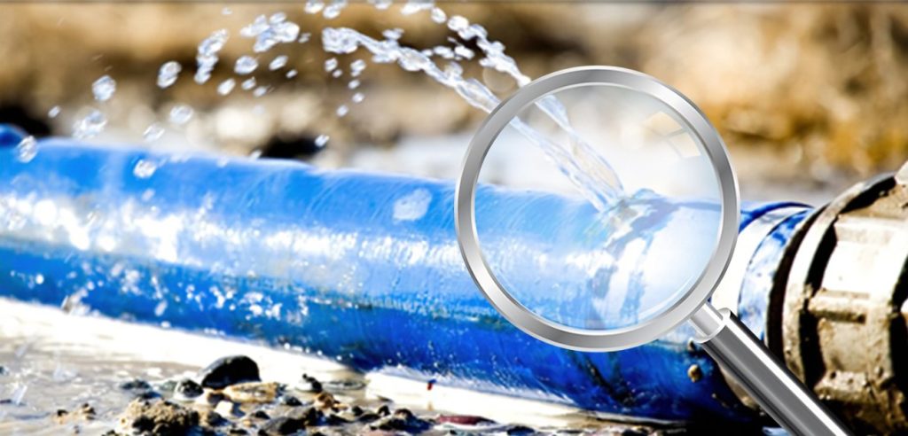 rechercher la fuite sans destruction